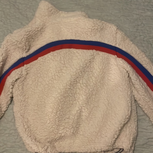 striped sherpa jacket - Picture 2 of 2